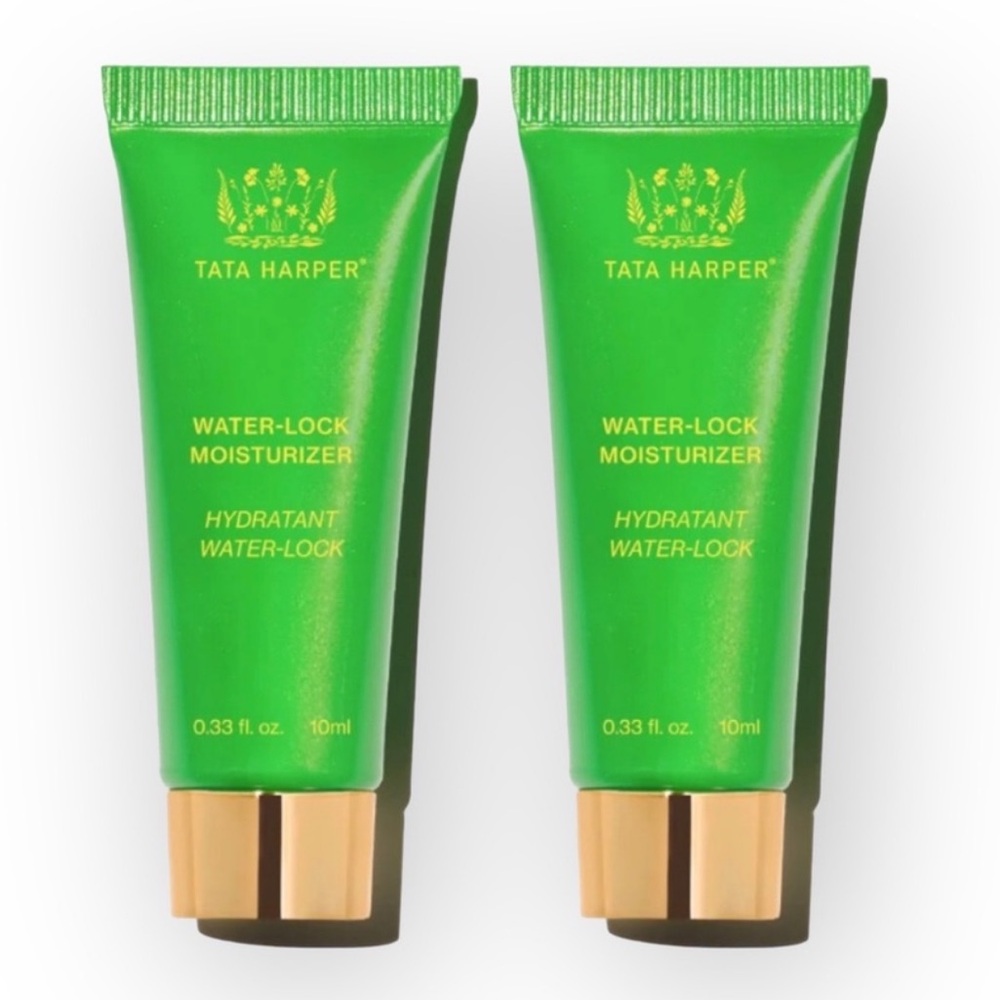 COPY - New 2 Tata Harper Water-Lock Moisturizers Travel Sample Size .33 oz. Sea…